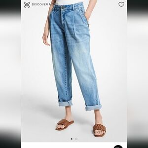 MICHAEL KORS Pleated Jeans "the Carrot"🥕 size 4